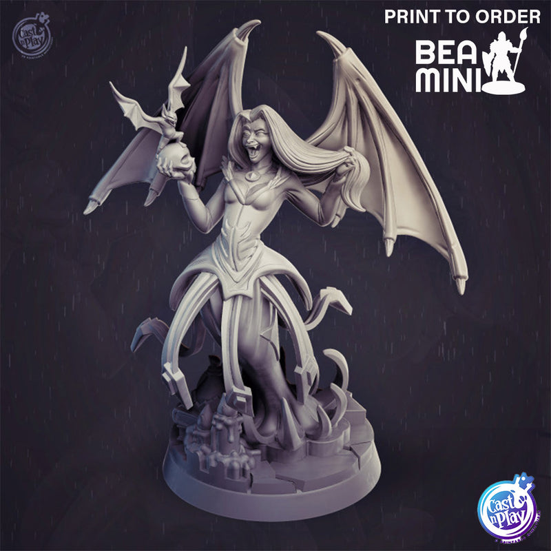 Celeste Silver, Vampire | BeaMini Print to Order Miniatures