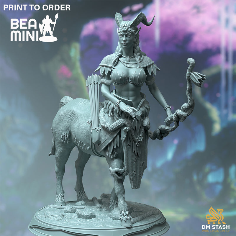 Centaur Sentinel - Tanagor | BeaMini Print to Order Miniatures