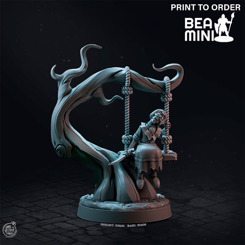 Creepy Puppet | BeaMini Print to Order Miniatures