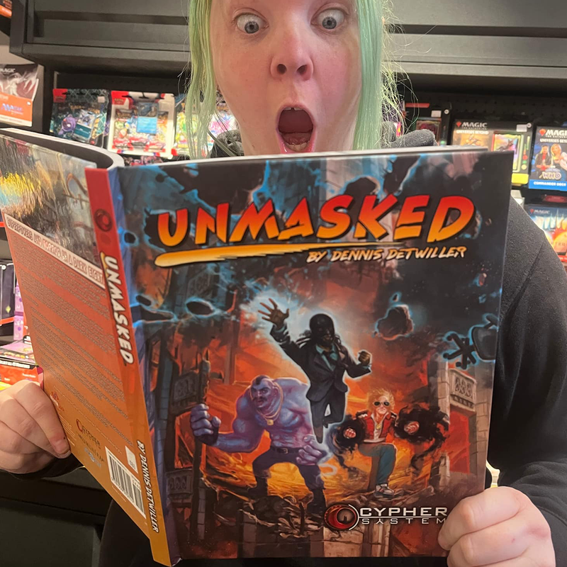 Cypher System RPG Unmasked