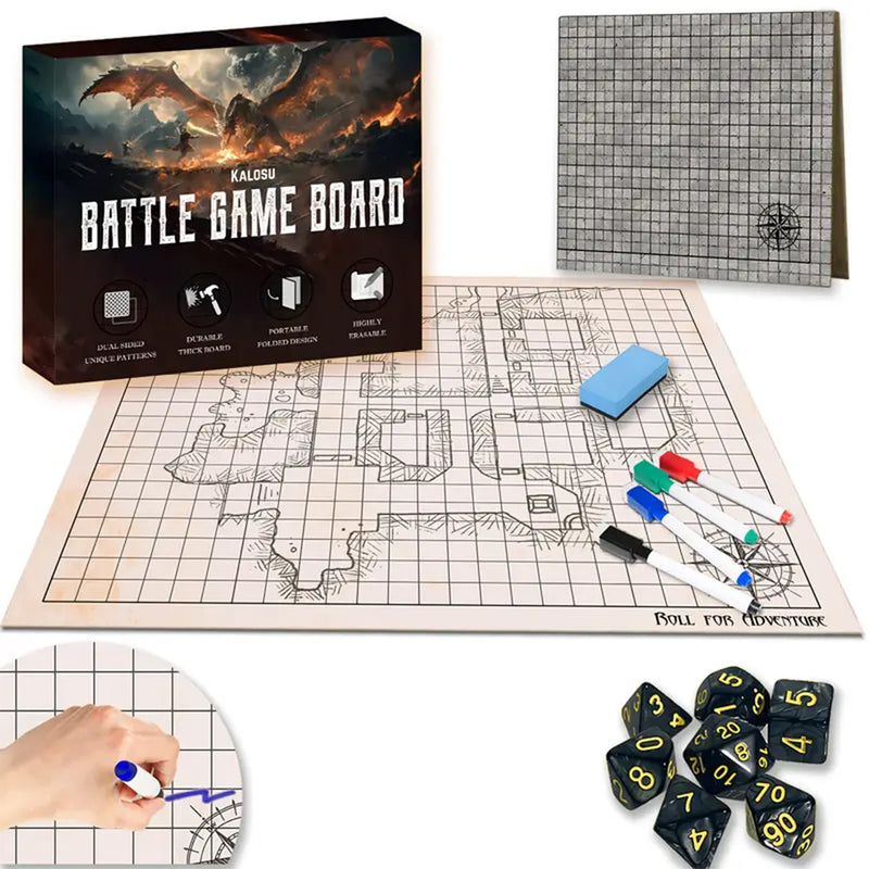 Adventure Grid Battle Map Board Boxed Set