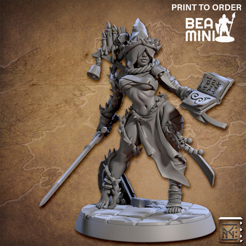 Blasphemia – Daughter of Decay | BeaMini Print to Order Miniatures