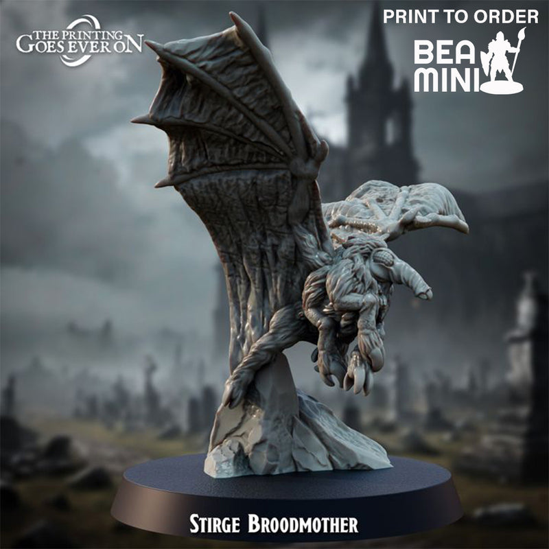 Stirge Broodmother | BeaMini Print to Order Miniatures