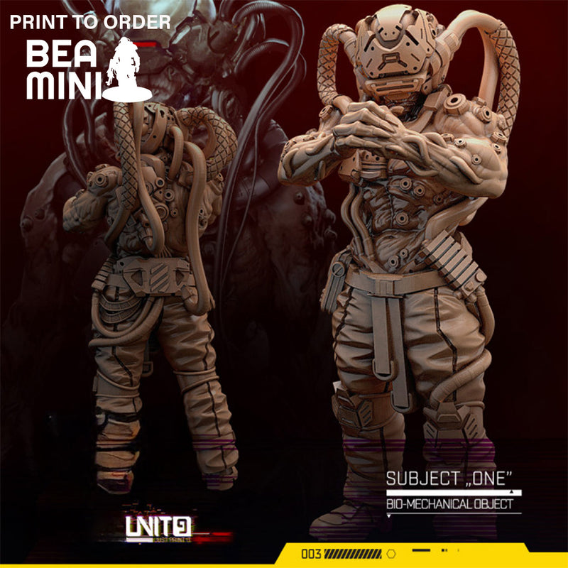 Subject One | BeaMini Print to Order Miniatures