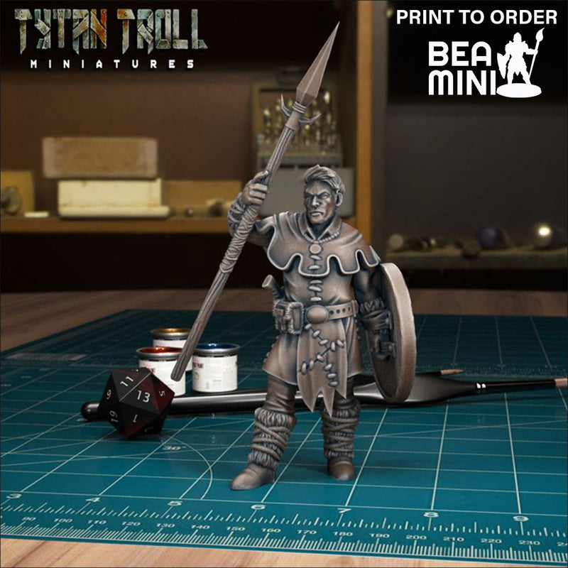 Hunter | BeaMini Print to Order Miniatures