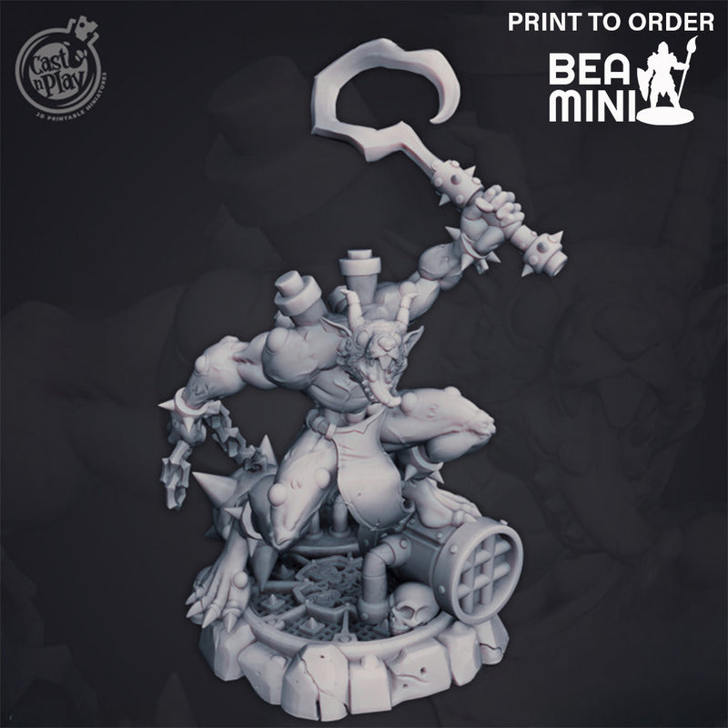 Nok DarkRipper | BeaMini Print to Order Miniatures