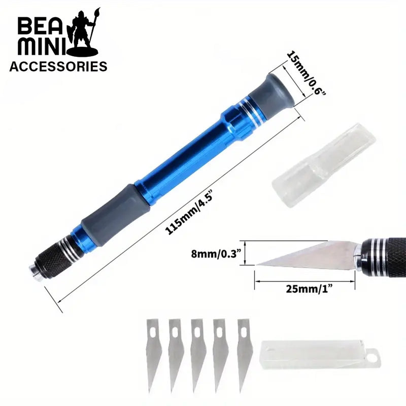 Bea Mini Tools: Hobby Knife (Blue)