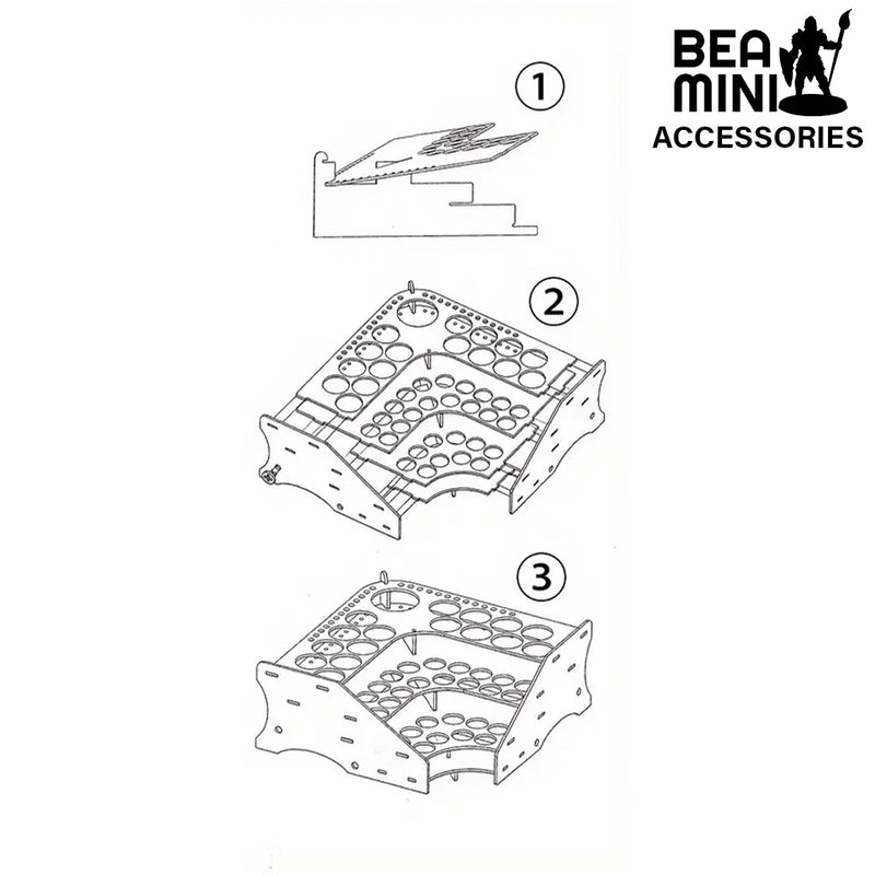 Bea Mini Accessories: Paint Rack