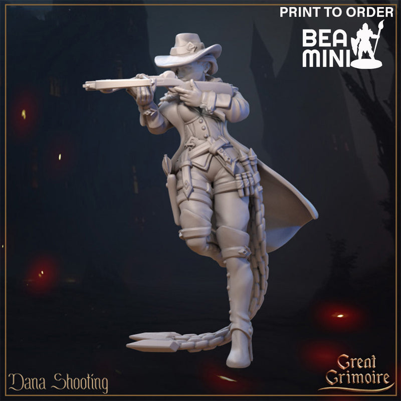 Dana Shooting | BeaMini Print to Order Miniatures