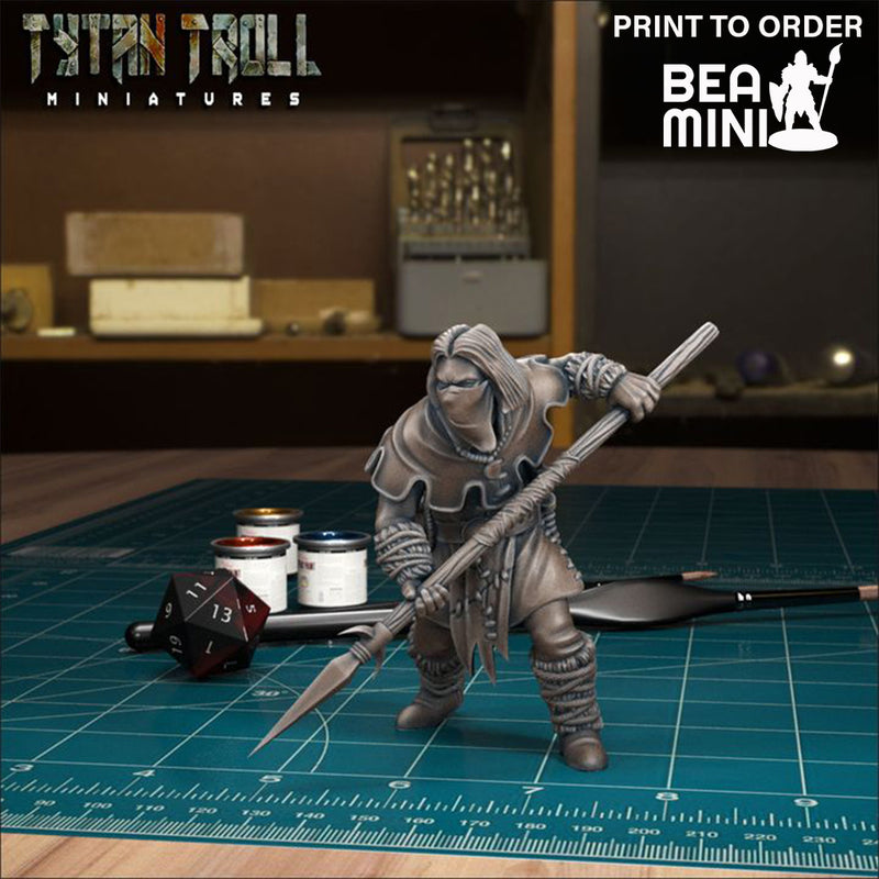 Hunter | BeaMini Print to Order Miniatures