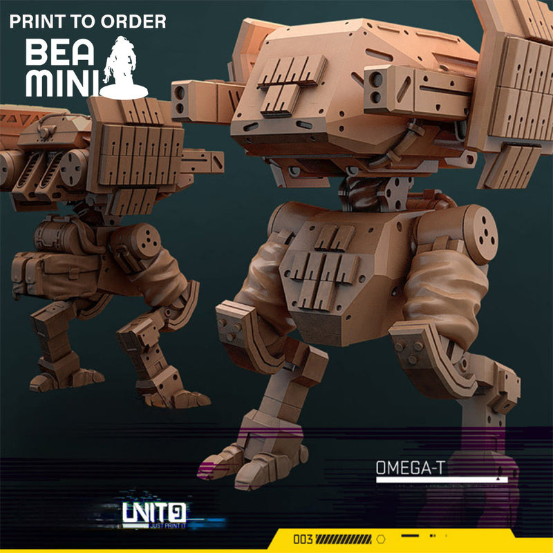 OMEGA-T | BeaMini Print to Order Miniatures