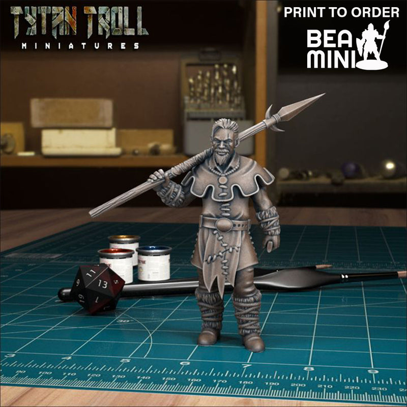 Hunter | BeaMini Print to Order Miniatures