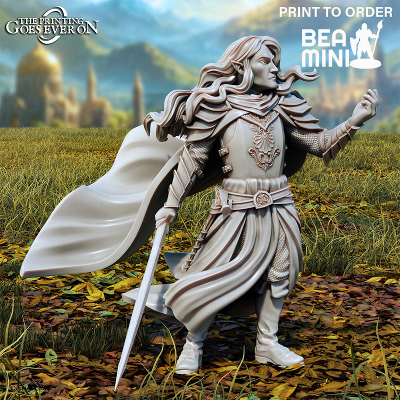 Faelrion, Forger of Eternal Flame | BeaMini Print to Order Miniatures