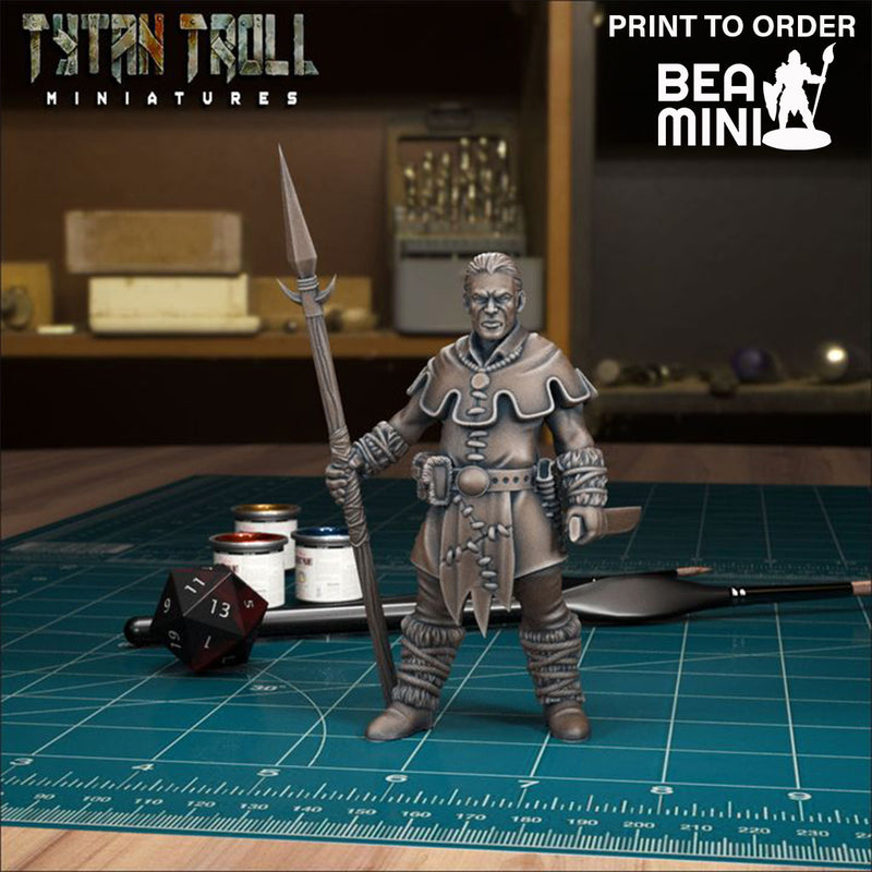 Hunter | BeaMini Print to Order Miniatures