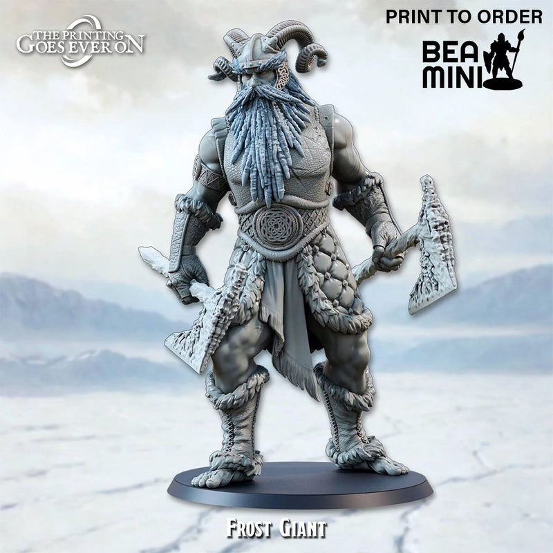 Frost Giant | BeaMini Print to Order Miniatures