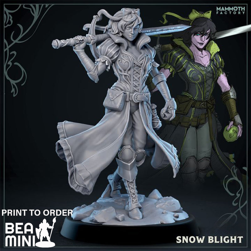 Snow Blight | BeaMini Print to Order Miniatures