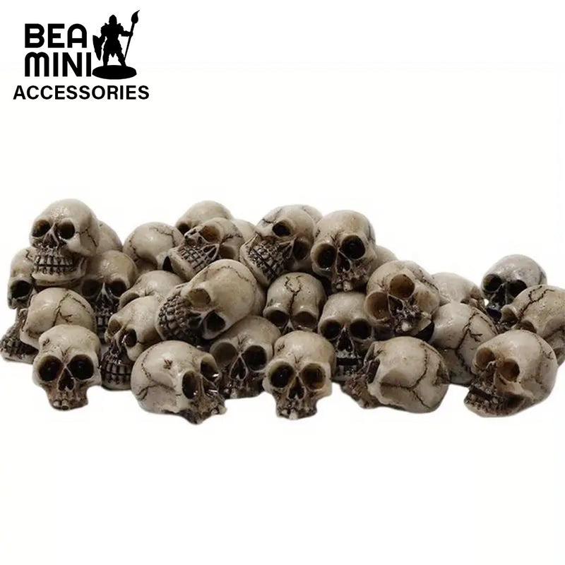 Bea Mini Aged Skulls (10 Skulls)