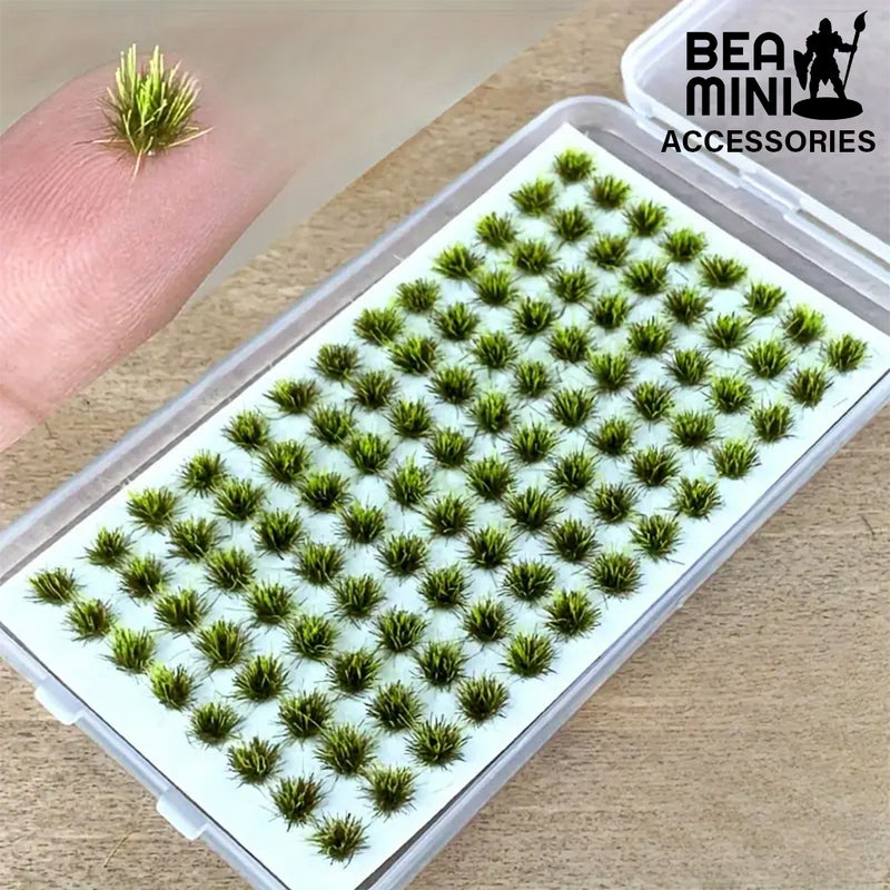 Bea Mini Basing Tufts - Spring Green 104Tuft Pack