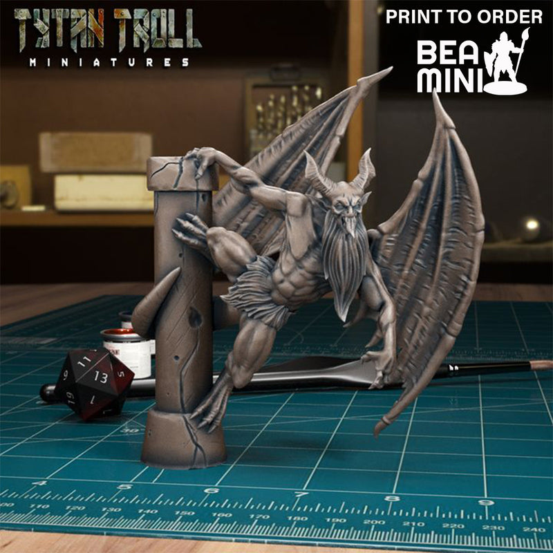 Gargoyle | BeaMini Print to Order Miniatures