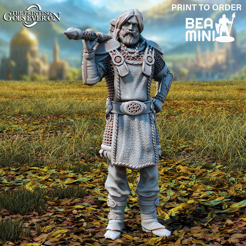 Aedryn, God of Creation | BeaMini Print to Order Miniatures