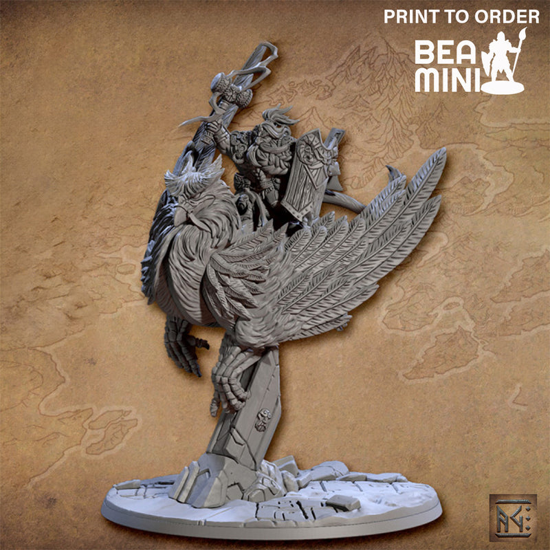 Thrumagogg - The Gryphon King | BeaMini Print to Order Miniatures