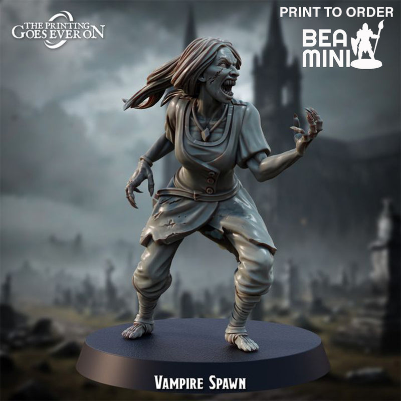 Vampire Spawn | BeaMini Print to Order Miniatures