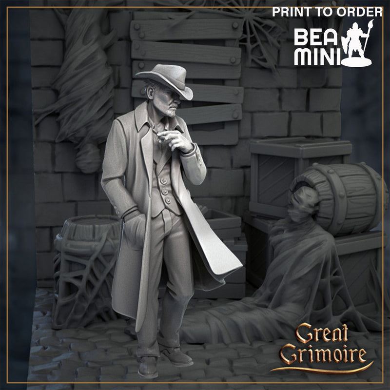 Detective | BeaMini Print to Order Miniatures