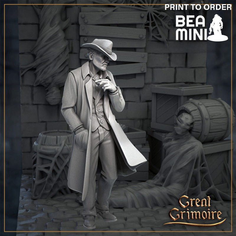 Detective | BeaMini Print to Order Miniatures