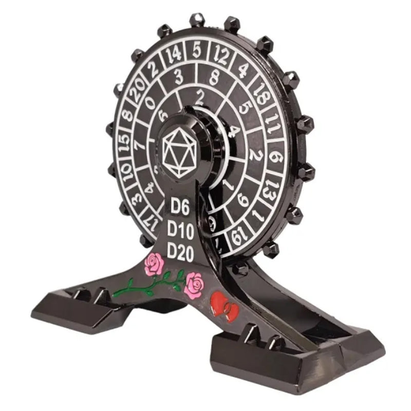 Black Ferris Wheel Metal Dice Spinner