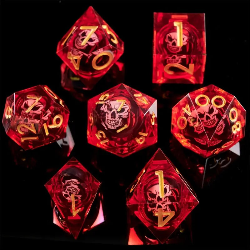 Pirates Bounty - Handcrafted Sharp Edge Dice Set