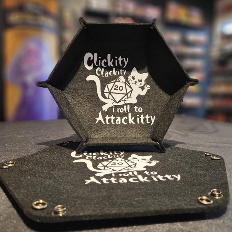 Clickity Clackity, Attackitty Hexagon Dice Tray