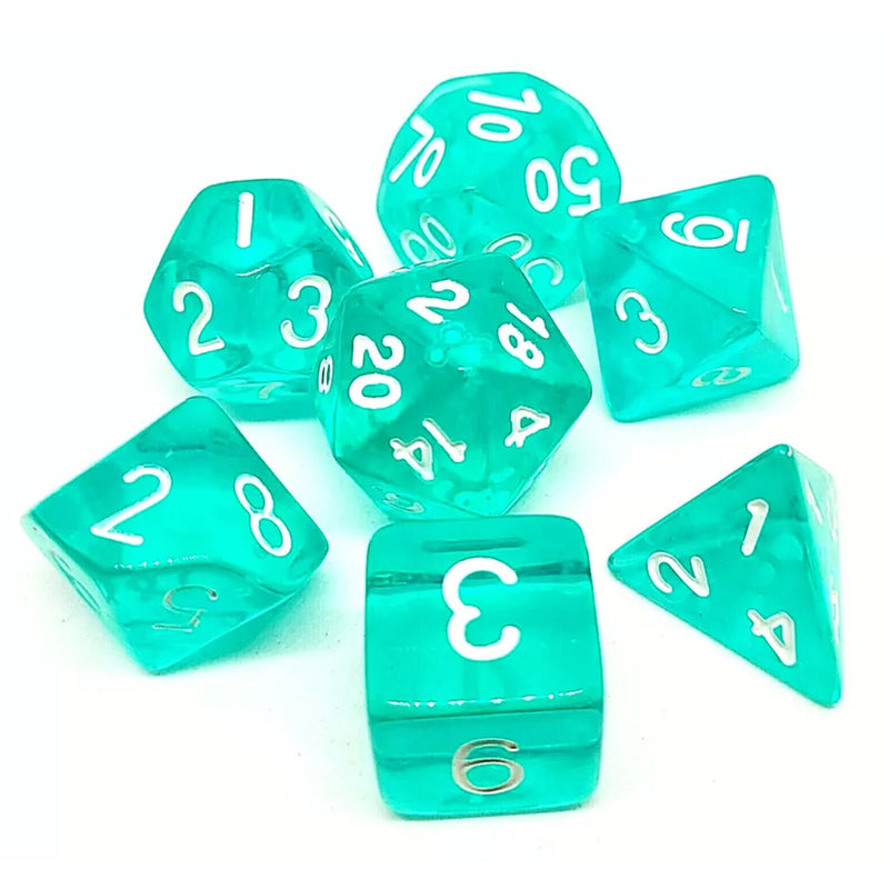 Kelpies Delight - 7 Piece Polyhedral Dice Set + Dice Bag