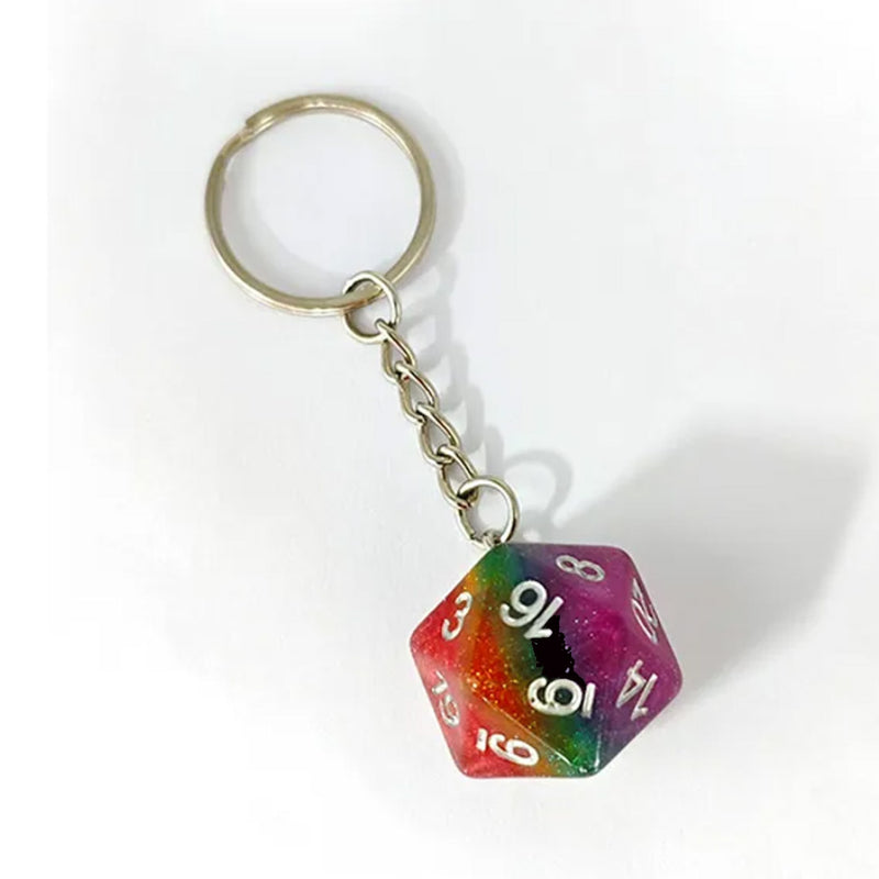 D20 Keyring