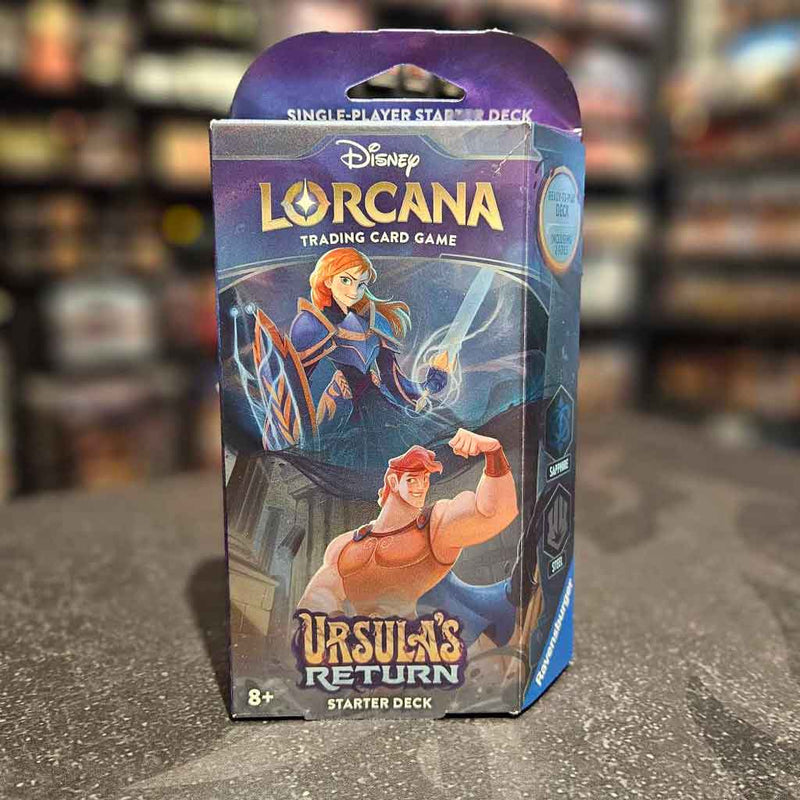 Disney Lorcana: Ursula's Return - Starter Deck (Sapphire & Steel)