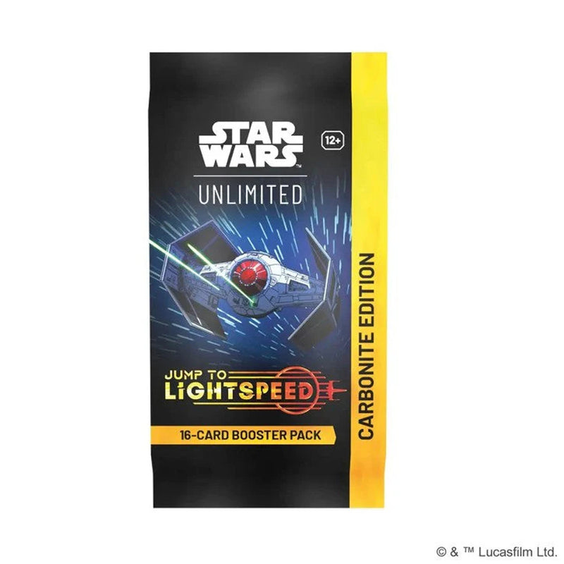 Star Wars Unlimited: Jump to Lightspeed Carbonite Edition - Booster Pack