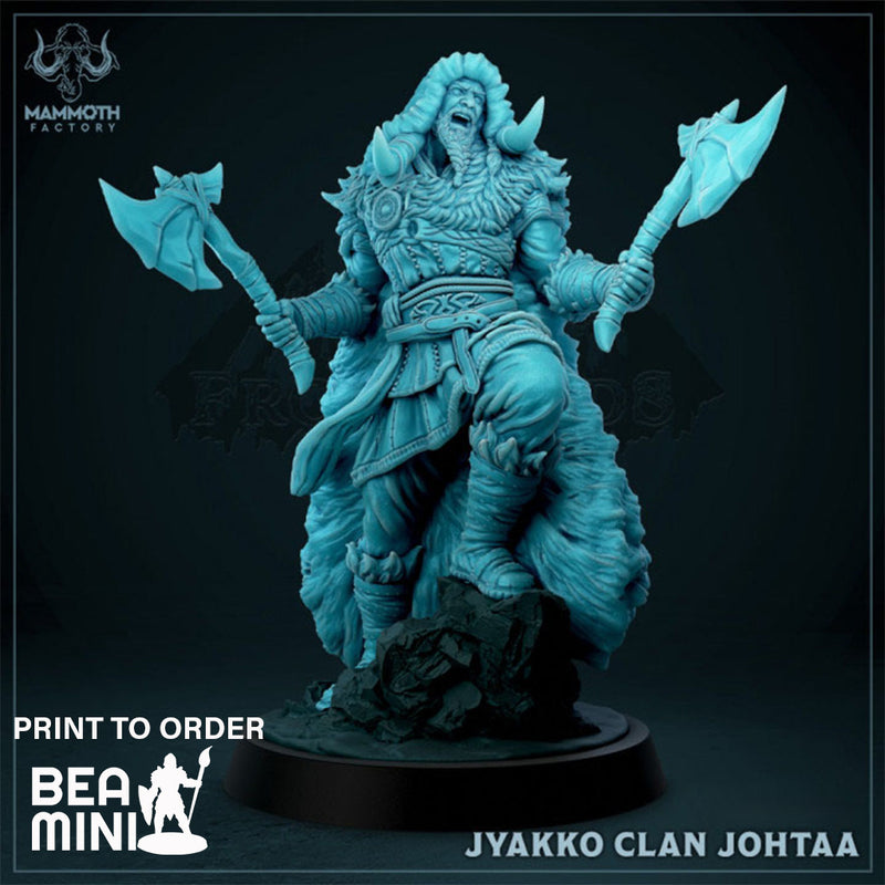 Jyaakko Clan Johtaa | BeaMini Print to Order Miniatures