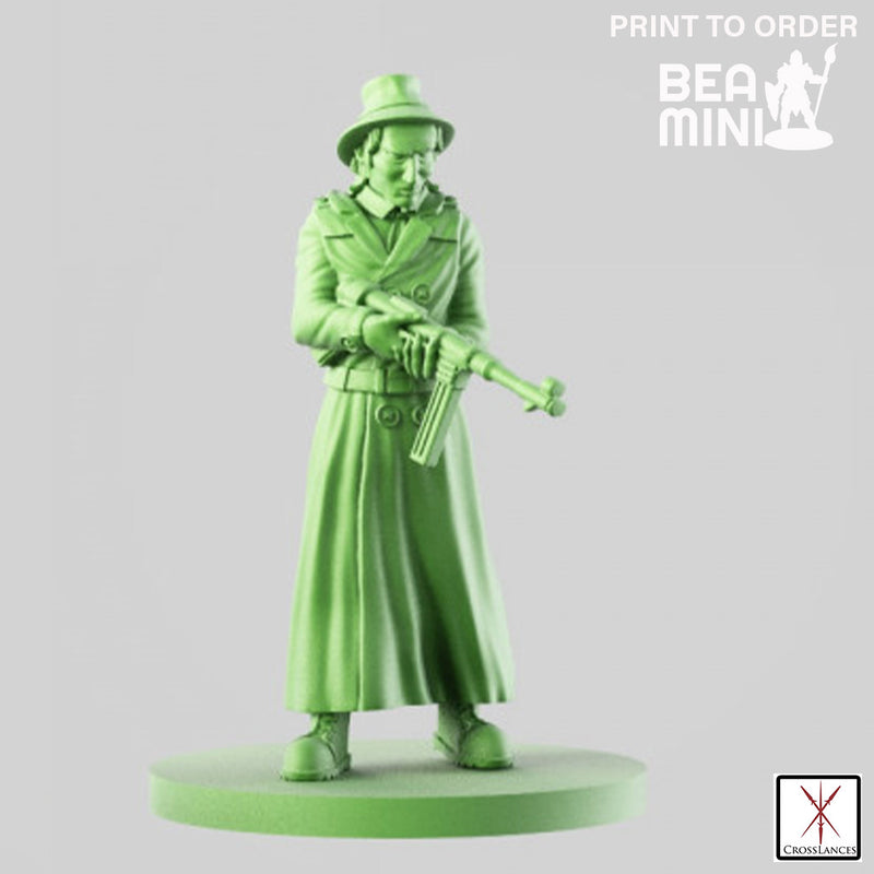 Max the Gangster | BeaMini Print to Order Miniatures