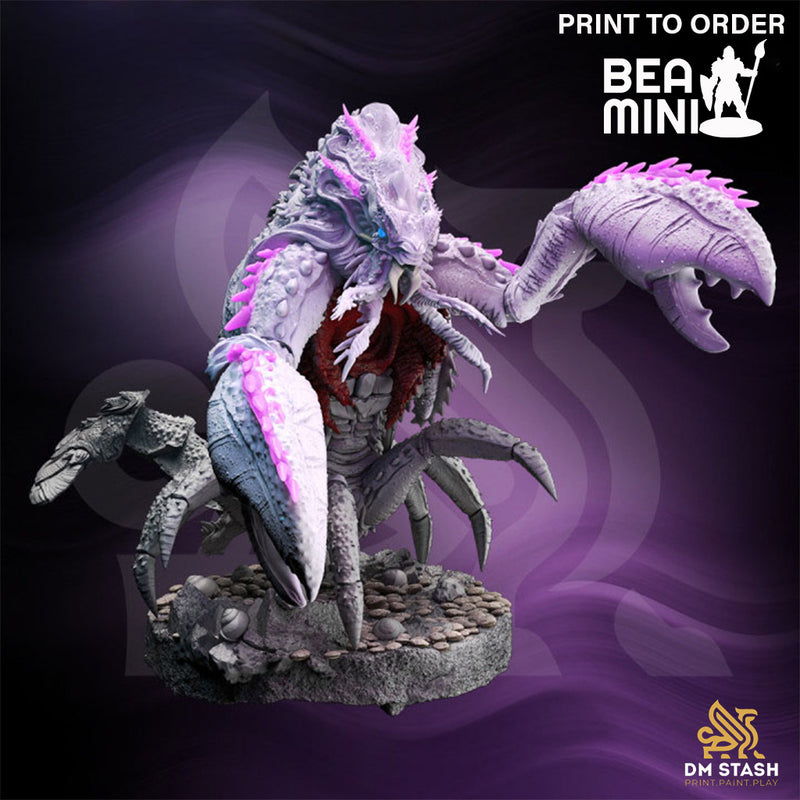 Ardolinth Hardshell - Crustacean Abomination | BeaMini Print to Order Miniatures