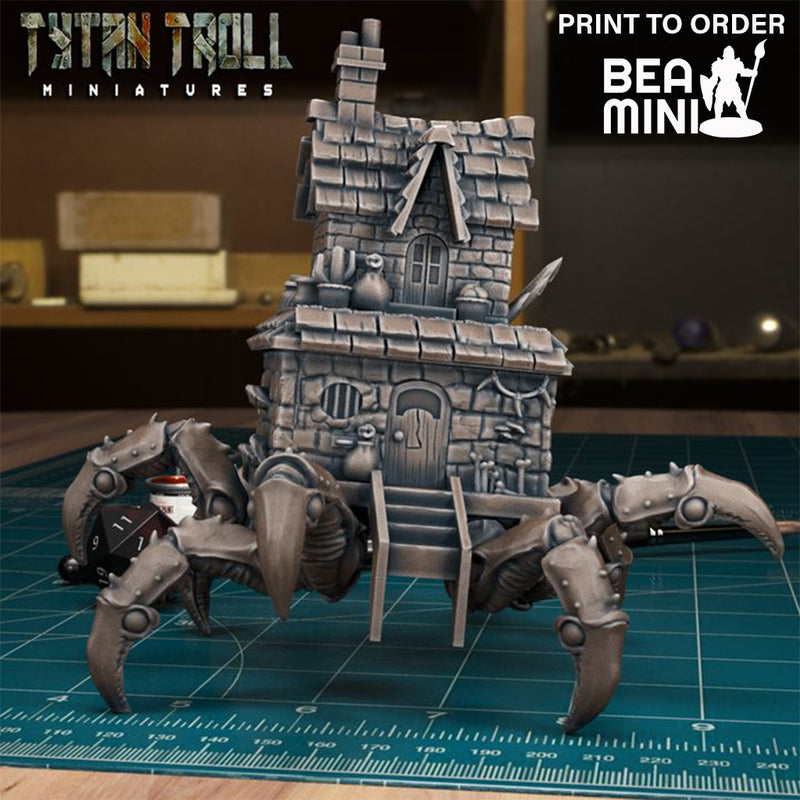 Crawling Hut | BeaMini Print to Order Miniatures