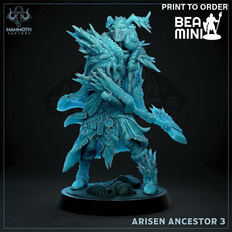 Arisen Ancestor 3 | BeaMini Print to Order Miniatures