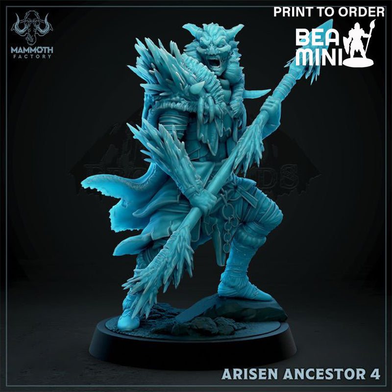 Arisen Ancestor 4 | BeaMini Print to Order Miniatures