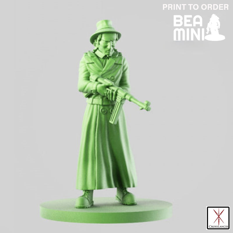 Max the Gangster | BeaMini Print to Order Miniatures