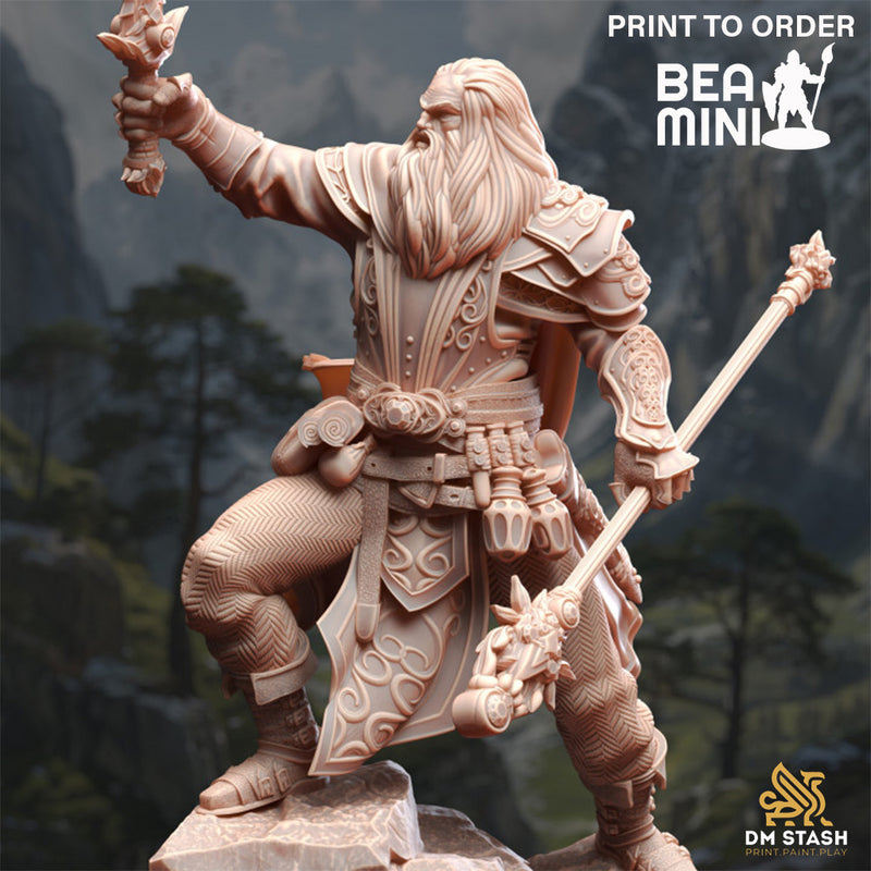 Evocation Master Wizard - Artemis of Canos | BeaMini Print to Order Miniatures