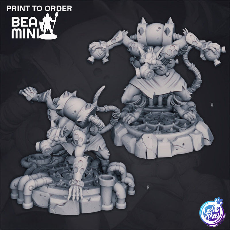 Vrek Fireguard | BeaMini Print to Order Miniatures