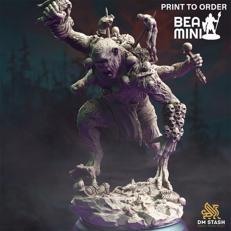 Shambling Corpse Collector | BeaMini Print to Order Miniatures