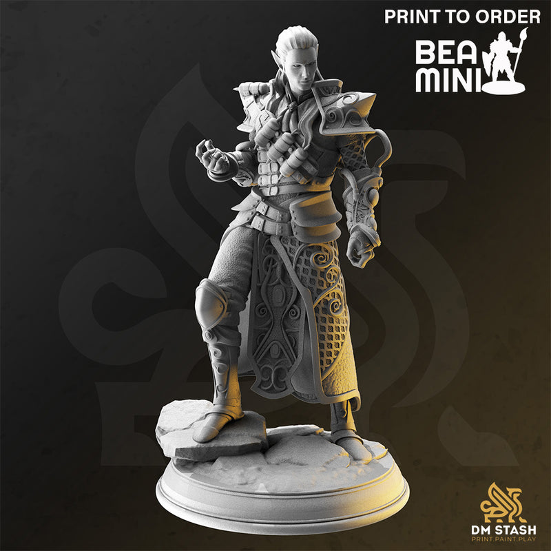 Netros of House Verani - Arcane Artificer | BeaMini Print to Order Miniatures