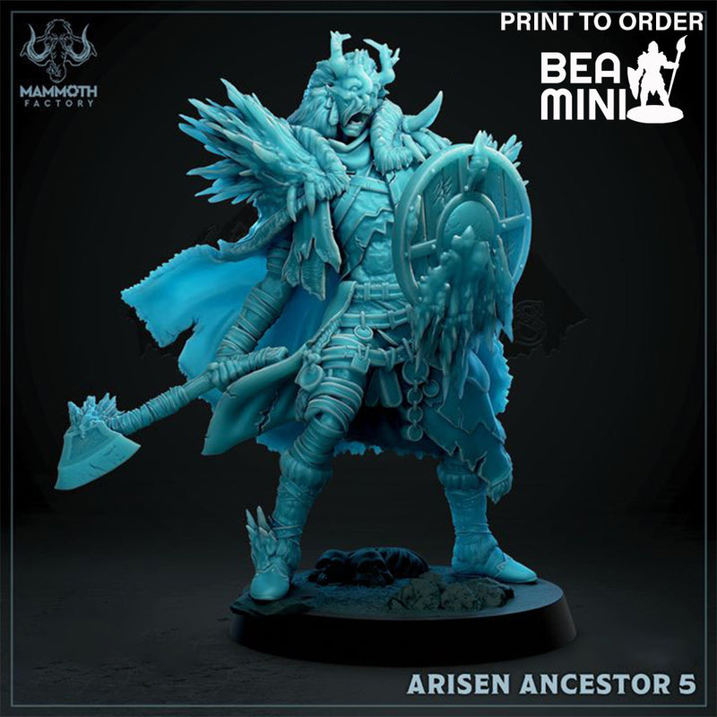 Arisen Ancestor 5 | BeaMini Print to Order Miniatures