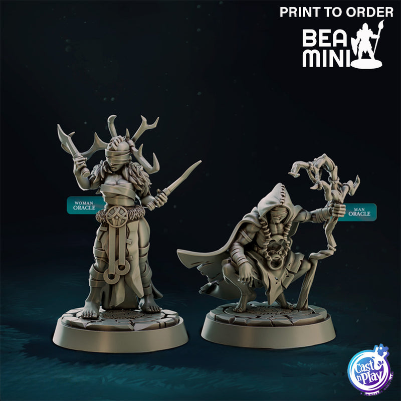 Oracle Vikings | BeaMini Print to Order Miniatures