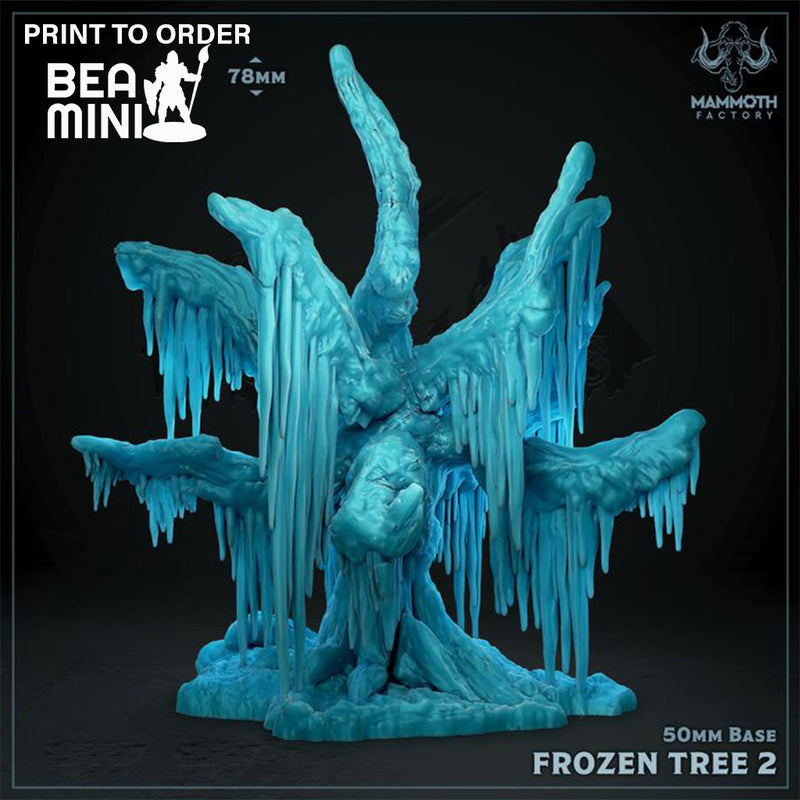 Frozen Tree 2 | BeaMini Print to Order Miniatures