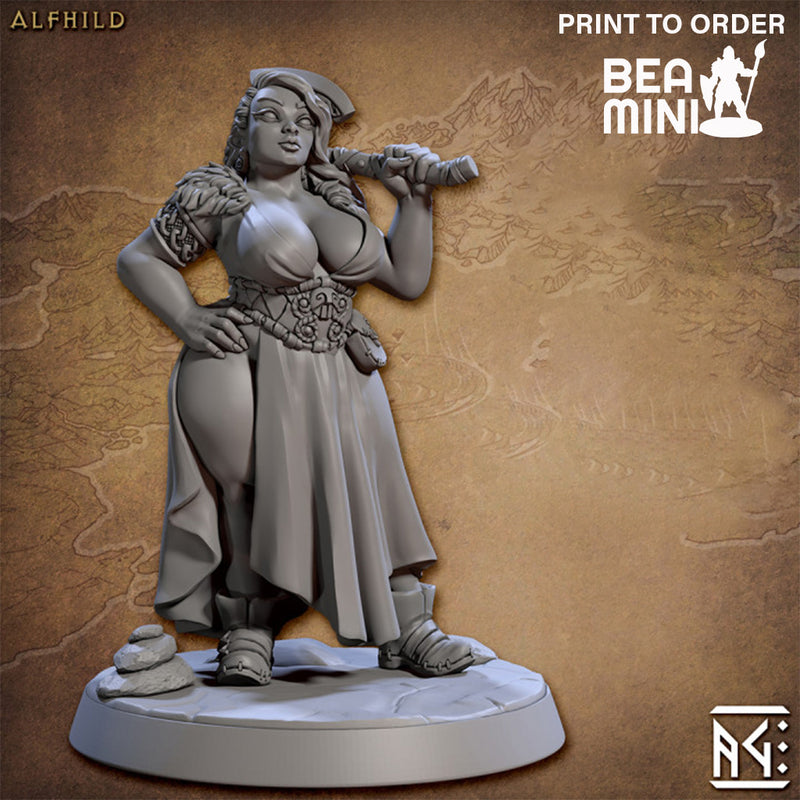 Alfhild | BeaMini Print to Order Miniatures